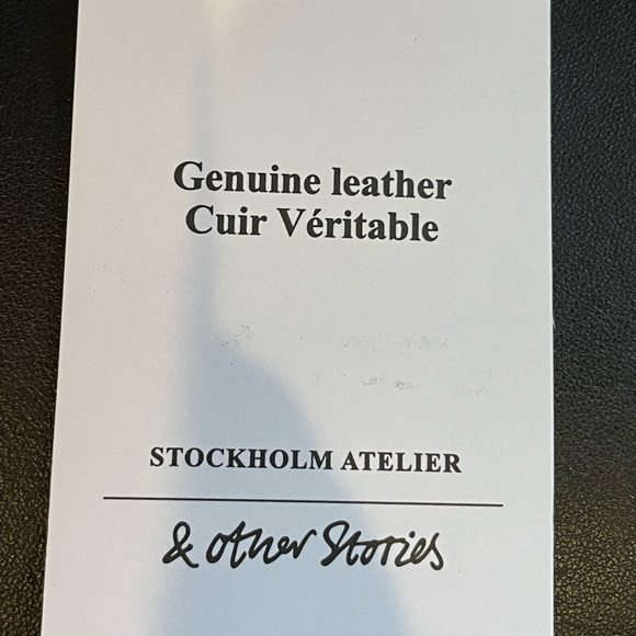 & Other Stories Black and Burgundy Crossbody Bag - Picture 11 of 14